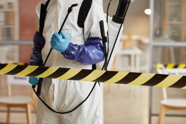 Professional Biohazard technician working in Elmaton, TX